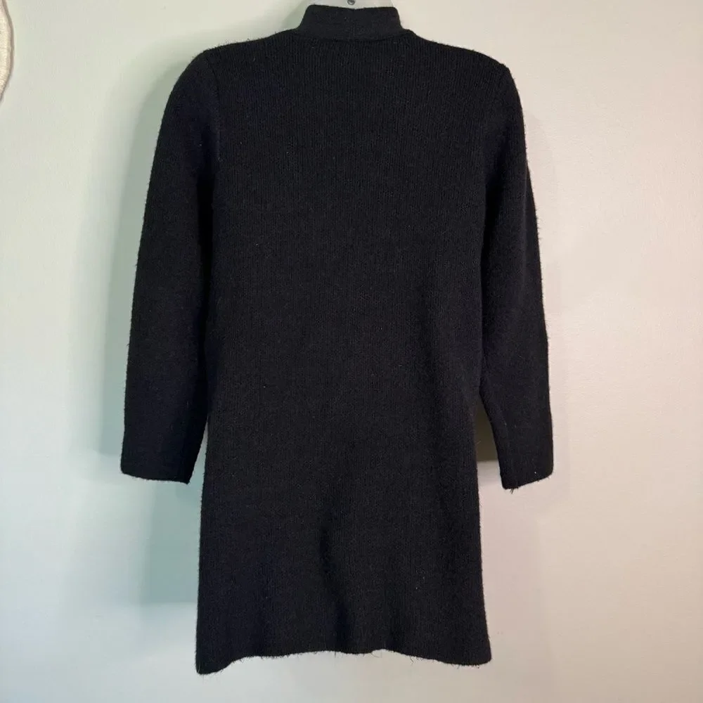 Nine West Jacquard Long Cardigan Size Sm